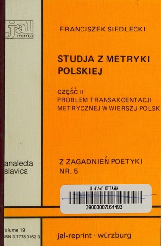 Studja z metryki polskiej