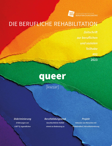 queer Die berufliche Rehabilitation -Zeitschrift zur beruflichen und sozialen Teilhabe - Heft 2-2023