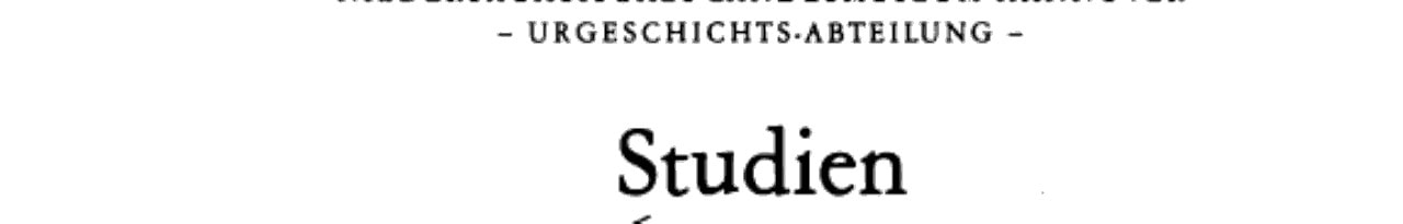 Studien zur Sachsenforschung