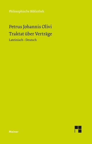 Traktat über Verträge lateinisch - deutsch