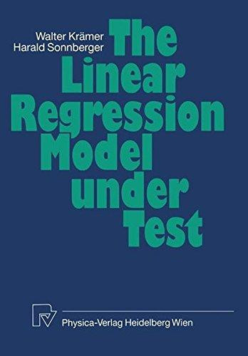 The Linear Regression Model Under Test