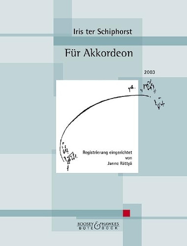 Für Akkordeon kurze Fassung : 2003
