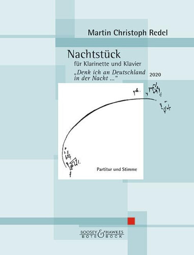 Nachtstück für Klarinette und Klavier. op. 96. Klarinette in A und Klavier.