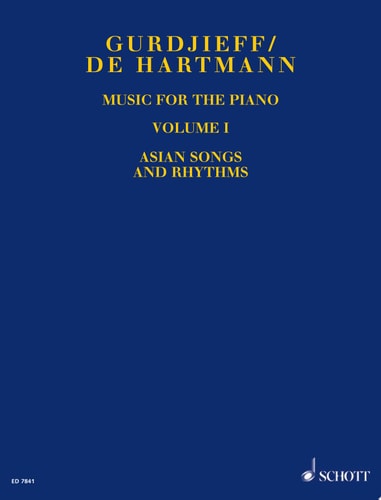 Music for the Piano Volume I Asian Songs and Rhythms