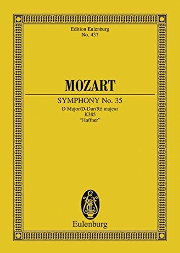 SINFONIA K 385 RE (HAFFNER) (KROYER) POCHE