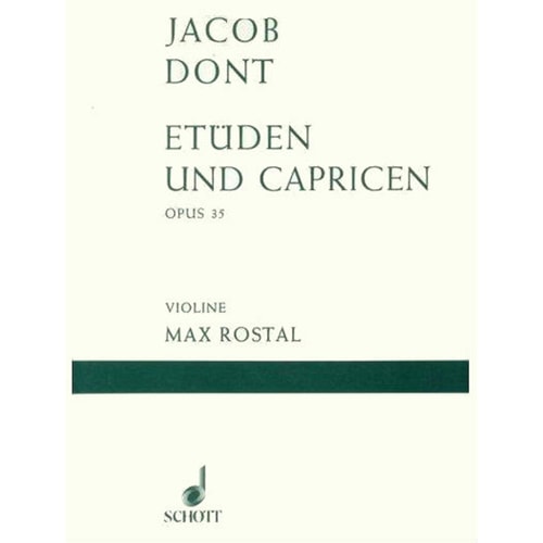 Etudes and Caprices, Op. 35 Violin and Piano