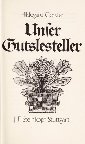 Unser Gutslesteller