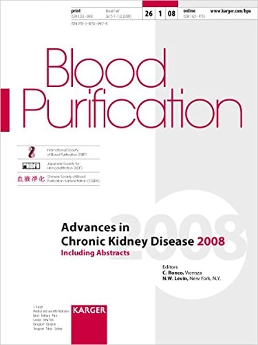Advances in Chronic Kidney Disease 2008 13 Tables ; [including Abstracts]