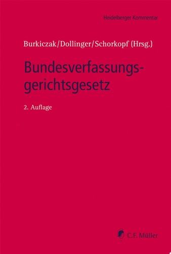 Bundesverfassungsgerichtsgesetz, eBook