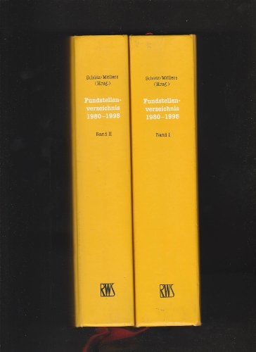 Fundstellenverzeichnis veröffentlichte Entscheidungen deutscher Gerichte 1980-1995 (German Edition)