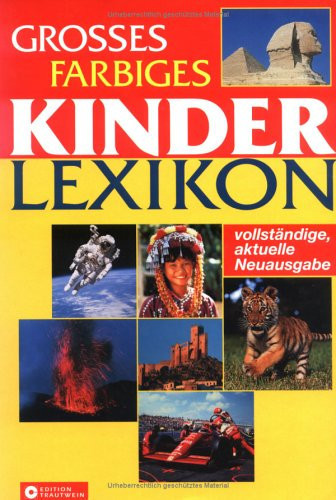Grosses farbiges Kinderlexikon