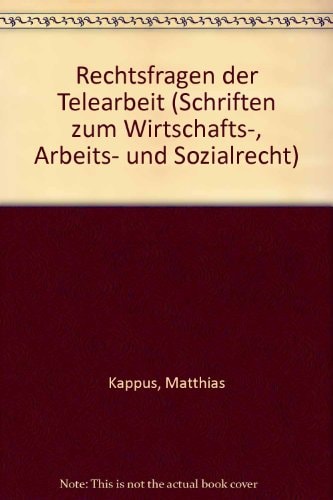 Rechtsfragen der Telearbeit