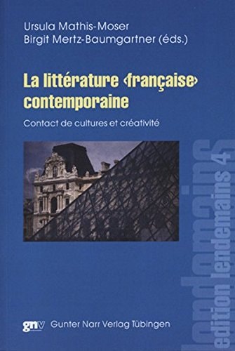 Contact de cultures et créativité: La littérature française contemporaine