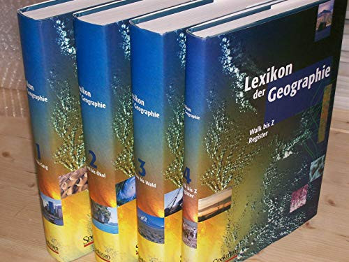Lexikon der Geographie in vier Bänden