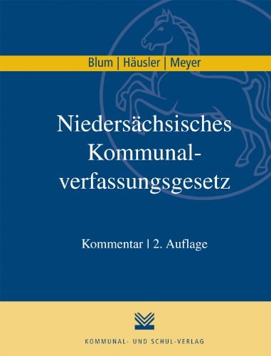 Niedersächsisches Kommunalverfassungsgesetz Kommentar
