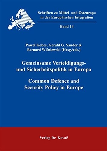 Common Defence and Security Policy in Europe