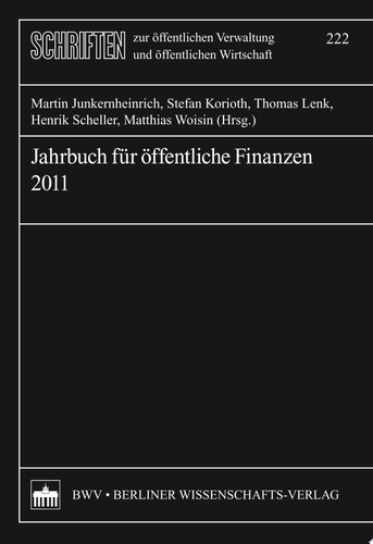 Jahrbuch für öffentliche Finanzen 2011
