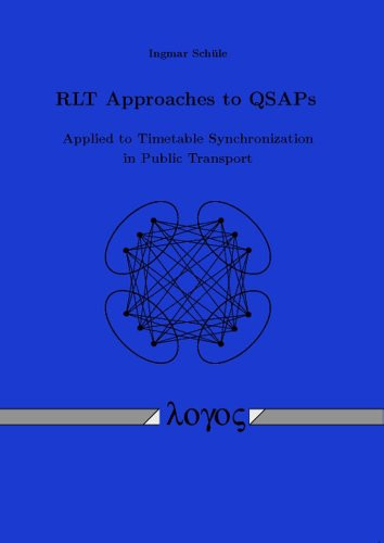 RLT Approaches to QSAPs Applied to Timetable Synchronization in Public Transport