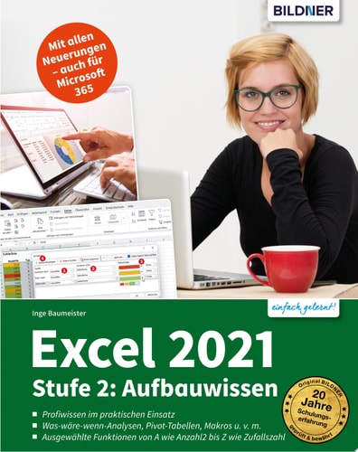 Excel 2021 - Stufe 2 Aufbauwissen