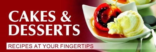 Cakes and Desserts Handy Recipe Collection to Store Or Hang in Your Kitchen