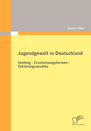 Jugendgewalt in Deutschland Umfang ? Erscheinungsformen ? Erkl„rungsans„tze
