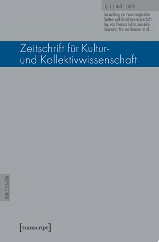 Zeitschrift für Kultur- und Kollektivwissenschaft Jg. 4, Heft 1/2018