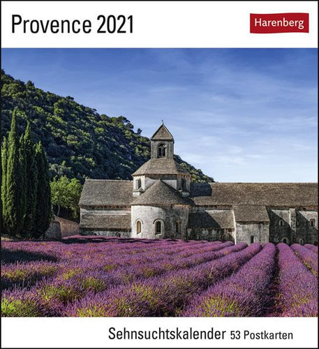 Provence Kalender 2021 Sehnsuchtskalender, 53 Postkarten
