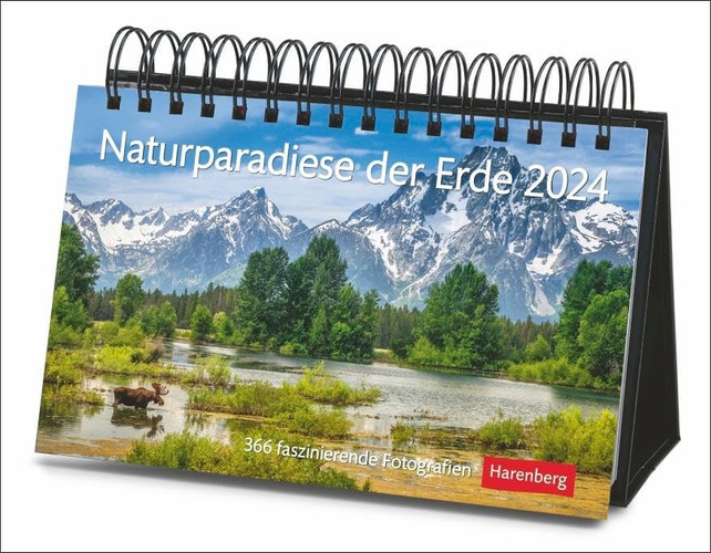 Naturparadiese der Erde Premiumkalender 2024 366 faszinierende Fotografien