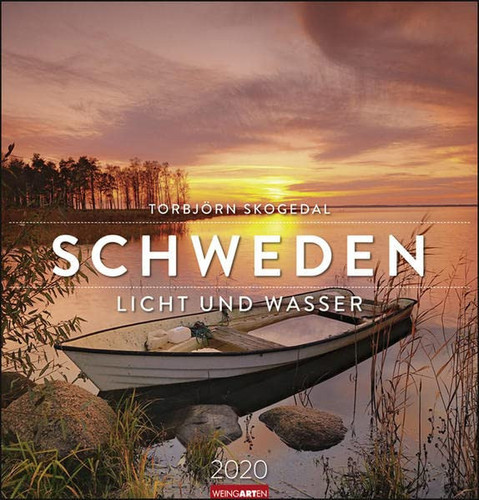 Schweden Kalender 2020 Licht und Wasser