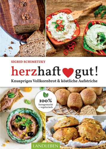 herzhaft gut Knuspriges Vollkornbrot & köstliche Aufstriche