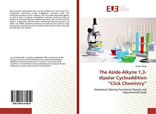 The Azide-Alkyne 1,3-dipolar Cycloaddition ¿Click Chemistry¿ Theoretical (Density Functional Theory) and Experimental Study