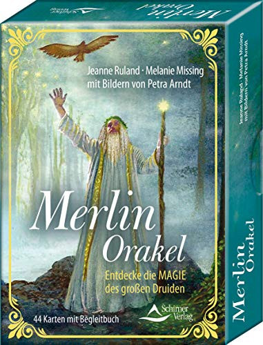 Merlin-Orakel - Entdecke die Magie des großen Druiden - 44 Karten mit Begleitbuch