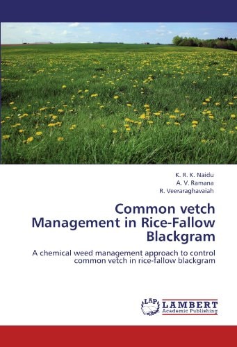 Common Vetch Management in Rice-Fallow Blackgram