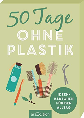 50 Tage ohne Plastik Ideen-Kärtchen für den Alltag