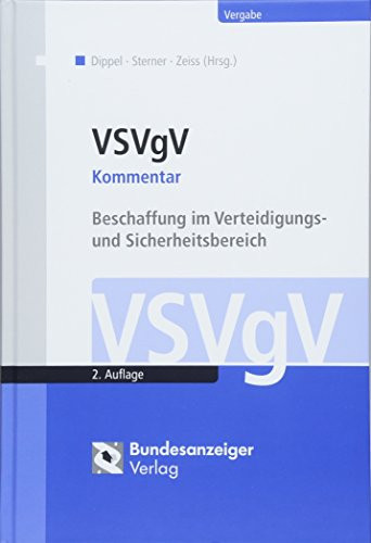 VSVgV Kommentar : Beschaffung im Verteidigungs- und Sicherheitsbereich