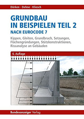 Kippen, Gleiten, Grundbruch, Setzungen, Flächengründungen, Stützkonstruktionen, Rissanalyse an Gebäuden