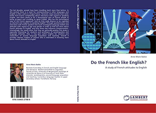 Do the French Like English? A Study of French Attitudes to English