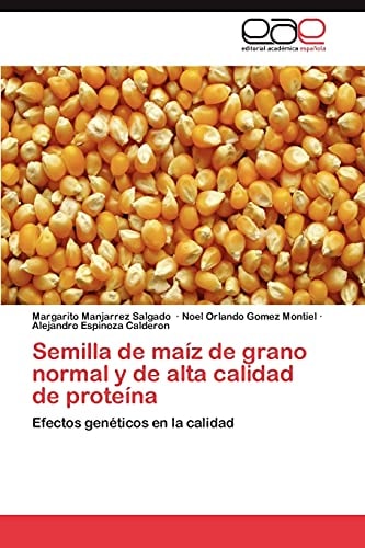 Semilla de Maíz de Grano Normal Y de Alta Calidad de Proteín