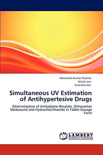 Simultaneous Uv Estimation of Antihypertesive Drugs