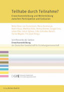 Teilhabe durch Teilnahme? - Erwachsenenbildung und Weiterbildung zwischen Partizipation und Exklusion