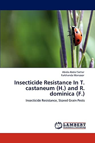 Insecticide Resistance in T Castaneum and R Dominica