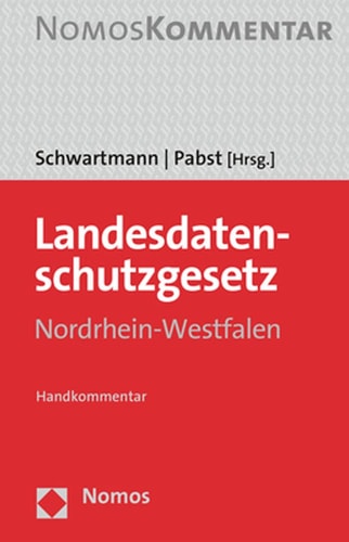 Landesdatenschutzgesetz Nordrhein-Westfalen Handkommentar