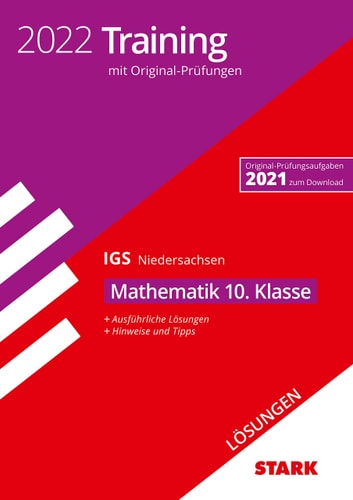 Mathematik 10. Klasse IGS Niedersachsen Lösungen