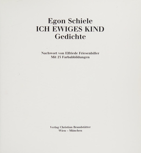 Ich ewiges Kind Gedichte
