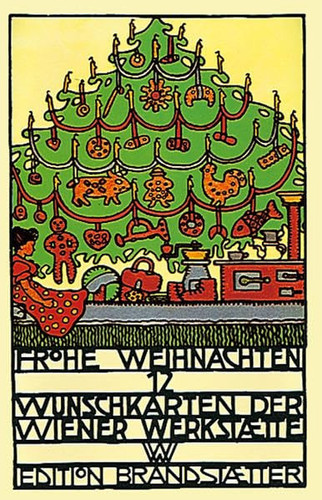 Frohe Weihnachten: Bildpostkarten der Wiener Werkstätte
