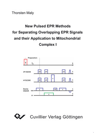 New pulsed EPR methods for separating overlapping EPR signals and their application to mitochondrial complex I