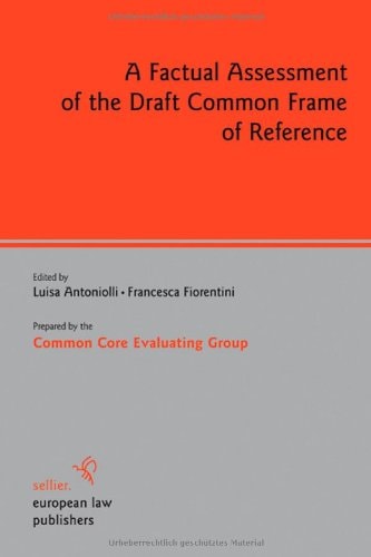 A Factual Assessment of the Draft Common Frame of Reference