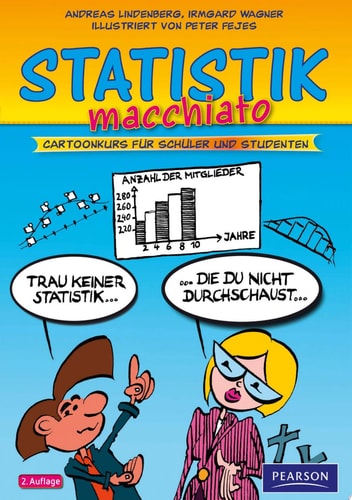 Statistik macchiato Cartoon-Statistikkurs für Schüler und Studenten