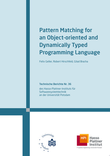 Pattern Matching for an Object-oriented and Dynamically Typed Programming Language