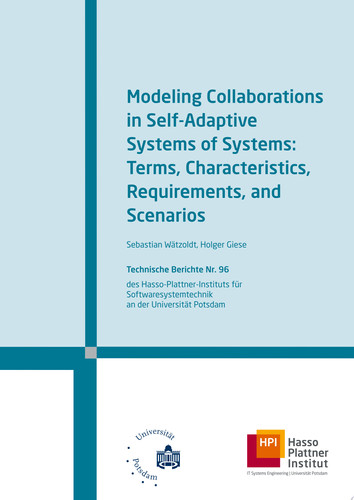 Modeling collaborations in self-adaptive systems of systems terms, characteristics, requirements, and scenarios